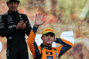  Lando Norris (GBR) - McLaren Formula 1 Takımı - McLaren MCL39 - Mercedes Formula 1 MSC Cruises So Paulo Grand Prix 2025 Autdromo Jos Carlos Pace, So Paulo, Brezilya