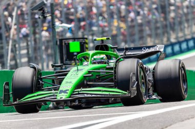 Gabriel Bortoleto (BRA) Formula 1 MSC Cruises Grande Premio de Sao Paulo 2025, Sao Paulo, Brasil, Autodromo Jose Carlos Pace 6-9 Kasım 2025 tarihleri arasında F1 Team Sauber. 2025 FIA Formula 1 Dünya Şampiyonu 'nun 21. Raundu