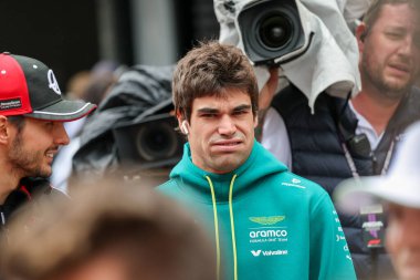  Lance Stroll (CAN) - Aston Martin Aramco F1 Team - Aston Martin AMR25 - Mercedes Formula 1 MSC Cruises Grand de Sao Paulo 2025, Sao Paulo, Brasil, Autodromo Jose Carlos Pace 6-9 Kasım 2025 tarihleri arasında yarışma öncesi gösterilerinde. 21. Raunt