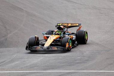  Lando Norris (GBR) - McLaren Formula 1 Takımı - McLaren MCL39 - Mercedes Formula 1 MSC Cruises So Paulo Grand Prix 2025 Autdromo Jos Carlos Pace, So Paulo, Brezilya, 2025 Round 'un 21. 