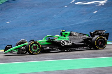 Gabriel Bortoleto (BRA) Formula 1 MSC Cruises Grande Premio de Sao Paulo 2025, Sao Paulo, Brasil, Autodromo Jose Carlos Pace 6-9 Kasım 2025 tarihleri arasında F1 Team Sauber 'de oynadı. 2025 FIA Formula 1 Dünya Şampiyonası 21. Raund.