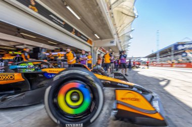  Lando Norris (GBR) - McLaren Formula 1 Takımı - McLaren MCL39 - Mercedes Formula 1 MSC Cruises Grande Premio de Sao Paulo 2025, Sao Paulo, Brasil, Autodromo Jose Carlos Pace 6-9 Kasım 2025 tarihleri arasında. 2025 FIA 'nın 21. Raundu