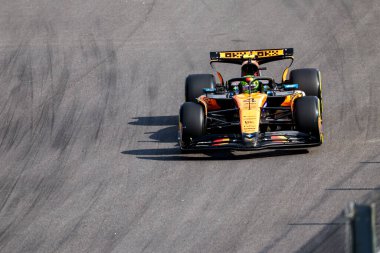  Lando Norris (GBR) - McLaren Formula 1 Takımı - McLaren MCL39 - Mercedes Formula 1 MSC Cruises Grande Premio de Sao Paulo 2025, Sao Paulo, Brasil, Autodromo Jose Carlos Pace 6-9 Kasım 2025 tarihleri arasında. 2025 FIA 'nın 21. Raundu