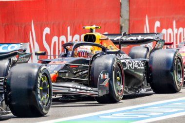  Yuki Tsunoda (JPN) - Oracle Red Bull Racing - Red Bull RB21 - Honda RBPT Formula 1 MSC Cruises Grande Premio de Sao Paulo 2025, Sao Paulo, Brasil, Autodromo Jose Carlos Pace 6-9 Kasım 2025 tarihleri arasında gerçekleşti. 2025 F 'in 21. Raundu