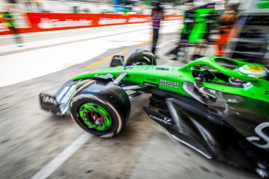 Gabriel Bortoleto (BRA) Formula 1 MSC Cruises Grande Premio de Sao Paulo 2025, Sao Paulo, Brasil, Autodromo Jose Carlos Pace 6-9 Kasım 2025 tarihleri arasında F1 Team Sauber. 2025 FIA Formula 1 Dünya Şampiyonu 'nun 21. Raundu