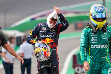  Max Verstappen (NED) - Oracle Red Bull Racing - Red Bull RB21 - Honda RBPT Formula 1 MSC Cruises Grande Premio de Sao Paulo 2025, Sao Paulo, Brasil, Autodromo Jose Carlos Pace 6-9 Kasım 2025 tarihleri arasında gerçekleşti. 2025 'in 21. raundu.
