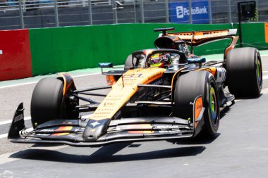  Oscar Piastri (AUS) - McLaren Formula 1 Takımı - McLaren MCL39 - Mercedes Formula 1 MSC Cruises Grande Premio de Sao Paulo 2025, Sao Paulo, Brasil, Autodromo Jose Carlos Pace 6-9 Kasım 2025 tarihleri arasında. 2025 'in 21. raundu.