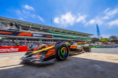  Lando Norris (GBR) - McLaren Formula 1 Takımı - McLaren MCL39 - Mercedes Formula 1 MSC Cruises Grande Premio de Sao Paulo 2025, Sao Paulo, Brasil, Autodromo Jose Carlos Pace 6-9 Kasım 2025 tarihleri arasında. 2025 FIA 'nın 21. Raundu