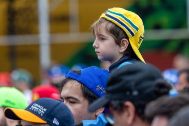 Formula 1 MSC Cruises Grande Premio de Sao Paulo 2025, Sao Paulo, Brasil, Autodromo Jose Carlos Pace, 6-9 Kasım 2025 tarihleri arasında fan sahnesi. 2025 FIA Formula 1 Dünya Şampiyonası 21. Raund.