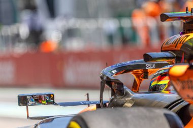  Oscar Piastri (AUS) - McLaren Formula 1 Takımı - McLaren MCL39 - Mercedes Formula 1 MSC Cruises Grande Premio de Sao Paulo 2025, Sao Paulo, Brasil, Autodromo Jose Carlos Pace 6-9 Kasım 2025 tarihleri arasında. 2025 'in 21. raundu.