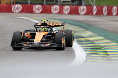  Lando Norris (GBR) - McLaren Formula 1 Takımı - McLaren MCL39 - Mercedes Formula 1 MSC Cruises So Paulo Grand Prix 2025 Autdromo Jos Carlos Pace, So Paulo, Brezilya