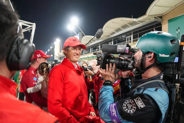John Elkann (ITA) Ferrari CEO 'su - WEC - Bapco Energies 8 Saat Bahreyn, Bahreyn International Circuit' te 6 Kasım 2025 tarihinde Dünya Şampiyonasını kazandı.