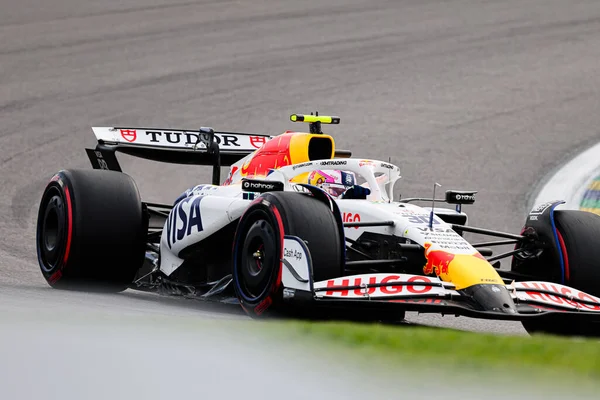  Liam Lawson (NZL) - Visa Cash App RB F1 Team - RB VCARB02 - Honda RBPT Formula 1 MSC Cruises Grand de Sao Paulo 2025, Sao Paulo, Brasil, Autodromo Jose Carlos Pace, 6-9 Kasım 2025 tarihleri arasında yapılan ön eleme oturumunda. 24 raundun 21.