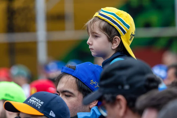 Formula 1 MSC Cruises Grande Premio de Sao Paulo 2025, Sao Paulo, Brasil, Autodromo Jose Carlos Pace, 6-9 Kasım 2025 tarihleri arasında fan sahnesi. 2025 FIA Formula 1 Dünya Şampiyonası 21. Raund.