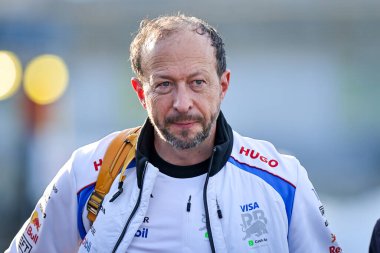 Visa Cash App RB F1 Takımı, 2025 FIA Formula 1 Dünya Şampiyonası 'nın (20-23 Kasım 2025) 22. turu öncesinde, Las Vegas Strip Circuit' te düzenlenen Formula 1 Grand Prix 2025 Formula 1 Grand Prix 2025 boyunca).    