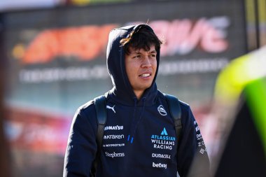Alexander Albon (THA) - Williams FW47 - Mercedes Formula 1 Heineken Las Vegas Grand Prix 2025 Las Vegas Strip Pisti 'nde, 2025 FIA Formula 1 Dünya Şampiyonası' nın (20-2 Kasım) 22.