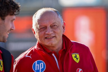 Frederic Vasseur (FRA) - Scuderia Ferrari F1 Team Principal during the Friday of the Formula 1 Heineken Las Vegas Grand Prix 2025 at Las Vegas Strip Circuit, ahead of Round 22 of 24 of the 2025 FIA Formula One World Championship (November 20-23, 2025