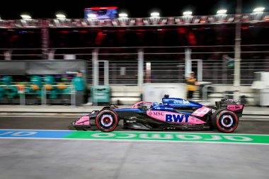 Pierre Gasly (FRA) - Alpine F1 Takımı - Alpine A525 - Renault Formula 1 Heineken Las Vegas Grand Prix 2025 Las Vegas Strip Pisti 'nde, 2025 FIA Formula 1 Dünya Şampiyonası' nın (20-23 Kasım 2025) 22.