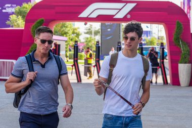 Oliver Bearman (GBR) - 2025 FIA Formula 1 Dünya Şampiyonası 'nın (28-30 Kasım 2025) 23. turu öncesinde, 2025 Losail Uluslararası Pist' te Katar 1.).    