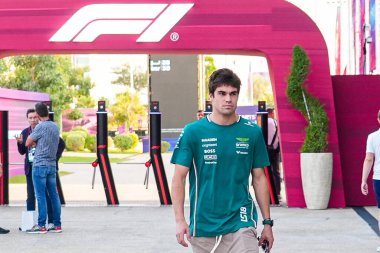 Lance Stroll (CAN) - Aston Martin Aramco F1 Takımı - Aston Martin AMR25 - Mercedes Formula 1 Katar Havayolları Katar Grand Prix 2025, Losail Uluslararası Pisti, 2025 FIA Formula 1 Dünya Cham Turu 'nun 23.