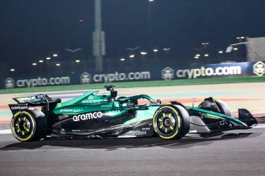 Lance Stroll (CAN) - Aston Martin Aramco F1 Takımı - Aston Martin AMR25 - Mercedes Formula 1 Katar Havayolları Katar Grand Prix 2025 Losail Uluslararası Pisti 'nde 2025 FIA Formula 1 Dünya Şampiyonası' nın 23. Raundunun önünde