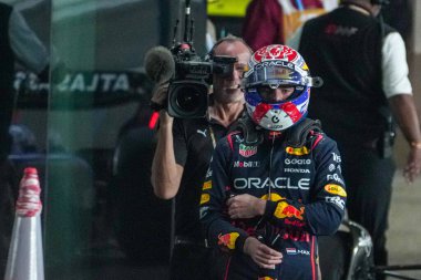 Max Verstappen (NED) - Oracle Red Bull Racing - Red Bull RB21 - Honda RBPT Formula 1 Katar Havayolları Katar Grand Prix 2025, 2025 FIA Formula 1 Dünya Şampiyonası 'nın 23. Raundu öncesinde 