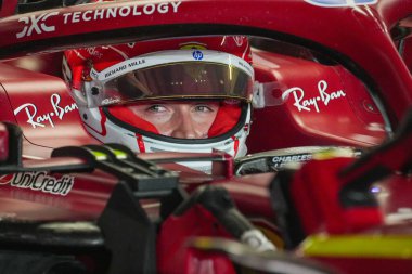 Charles Leclerc (MON) - Scuderia Ferrari - Ferrari SF-25 - Ferrari Formula 1 Katar Havayolları Katar Grand Prix 2025, Losail Uluslararası Pist, 2025 FIA Formula 1 Dünya Şampiyonası 'nın 23. Raundu öncesinde (Novembe