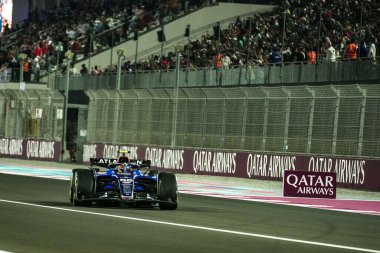 Carlos Sainz Jr. (ESP) - Williams Racing - Williams FW47 - Mercedes Formula 1 Katar Havayolları Katar Grand Prix 2025 yarışında, 2025 FIA Formula 1 Dünya Şampiyonası 'nın 23. Raundu öncesinde, Losail Uluslararası Pisti' nde (N