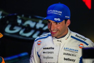 Carlos Sainz Jr. (ESP) - Williams Racing - Williams FW47 - Mercedes Formula 1 Katar Havayolları Katar Grand Prix 2025, Losail International Circuit, 2025 FIA Formula 1 Dünya Şampiyonası 'nın 23. Raundu (Kasım) öncesinde