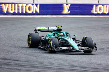 Cian Shields (GBR) Aston Martin Aramco F1 Takımı Cuma günkü Formula 1 Etihad Havayolları Grand Prix 2025 Abu Dabi Marina Pisti, Abu Dabi, Birleşik Arap Emirlikleri, 24. Raunt 'un 24.