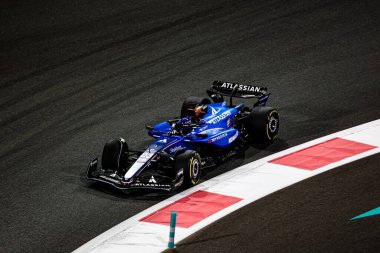 Alexander Albon (THA) - Williams FW47 - Mercedes Formula 1 Etihad Havayolları Grand Prix 2025 Abu Dabi Marina Pisti, Abu Dabi, Birleşik Arap Emirlikleri, 24. Round, F Sezonu öncesinde