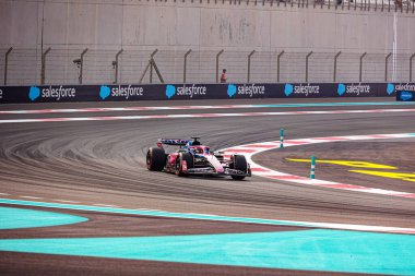 Pierre Gasly (FRA) - Alpine F1 Takımı - Alpine A525 - Formula 1 Etihad Havayolları Abu Dabi Grand Prix 2025 Ebu Dabi Marina Pisti, Birleşik Arap Emirlikleri, 24. Round, Fina Sezonu 'nun 24.