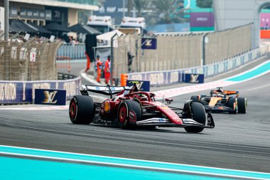 Arthur Leclerc (MON) Scuderia Ferrari Formula 1 Etihad Airways Abu Dhabi Grand Prix 2025 Abu Dabi Marina Pisti, Abu Dabi, Birleşik Arap Emirlikleri, 24. Raunt 'un 24.