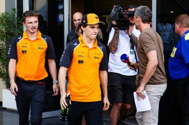 Oscar Piastri (AUS) - McLaren Formula 1 Takımı - McLaren MCL39 - Mercedes Formula 1 Etihad Airways Abu Dabi Grand Prix 2025 atYas Marina Pisti, Abu Dabi, Birleşik Arap Emirlikleri, 24.
