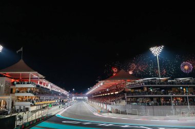 Formula 1 Etihad Airways Abu Dabi Havayolları Grand Prix 2025 Abu Dabi, Birleşik Arap Emirlikleri 'ndeki Yas Marina Pisti' nde 24. Raunt öncesinde, 24. Sezon Finali ve Sürücü Şampiyonası finali belirleyicisi