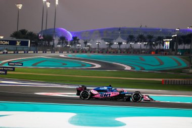 Pierre Gasly (FRA) - Alpine F1 Takımı - Alpine A525 - Renault Formula 1 Etihad Havayolları Grand Prix 2025 Abu Dhabi Marina Pisti, Abu Dabi, Birleşik Arap Emirlikleri, 24. Round öncesinde, Sezon Finali ve sürücüsü