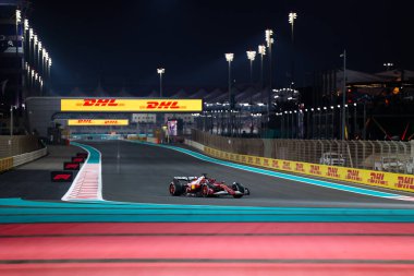 Charles Leclerc (MON) - Scuderia Ferrari - Ferrari SF-25 - Ferrari Formula 1 Etihad Airways Abu Dhabi Grand Prix 2025 Abu Dabi Marina Pisti yarışında 24. Sezon Finali ve 24.