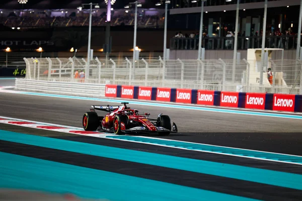 Charles Leclerc (MON) - Scuderia Ferrari - Ferrari SF-25 - Ferrari Formula 1 Etihad Airways Abu Dhabi Grand Prix 2025 Abu Dabi Marina Pisti yarışında 24. Sezon Finali ve 24.