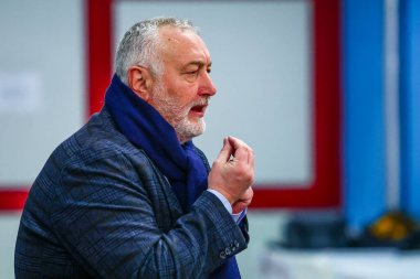 Roberto Pietropaoli - Başkan Gerçek Sebastiani Rieti Gerçek Sebastiani Rieti Bi.Emme Servisi Libertas Livorno Stagione 2025-26 Campionato Italiano Pallacanestro - Vahşi Batı Serie A2 Maschile - Normal Mevsim, Round 17