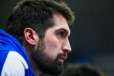 Fabio Mian (ITA) - Real Sebastiani Rieti Real Sebastiani Rieti - Emme Service Libertas Livorno Stagione 2025-26 Campionato Italiano Pallacanestro - Vahşi Batı Serie A2 Maschile Normal Mevsim, Round 17