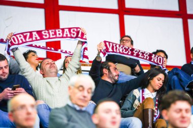 Real Sebastiani Rieti - Valtur Brindisi Stagione - 2025-26 Campionato Italiano Pallacanestro - Vahşi Batı Serisi A2 Maschile - Normal Mevsim, Raund 15 - Fotoğraf Alessio De Marco