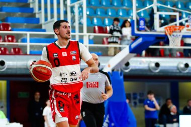 Real Sebastiani Rieti, Valtur Brindisi Stagione 'ye karşı 2025-26 Campionato Italiano Pallacanestro - Vahşi Batı Serisi A2 Maschile - Normal sezon, Raund 15 - Fotoğraf Alessio De Marco