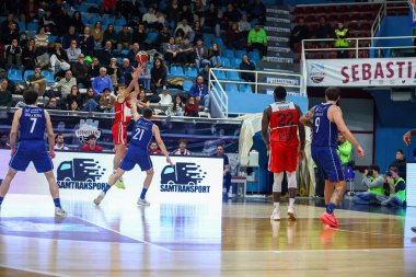 Lorenzo Piccin Lorenzo (ITA) - RSR Sebastiani Rieti, Real Sebastiani Rieti vs Flats Service Fortitudo Bologna - Stagione 2025-26 Campionato Italiano Pallacanestro - Vahşi Batı Serie A2 Maschile - Round 19 - Fotoğraf Alessio De Alessio