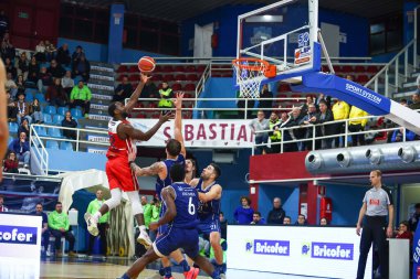Dustin Hogue (ABD) - RSR Sebastiani Rieti, Real Sebastiani Rieti vs Flats Service Fortitudo Bologna - Stagione 2025-26 Campionato Italiano Pallacanestro - Vahşi Batı Serie A2 Maschile - Round 19 - Fotoğraf Alessio De Marco