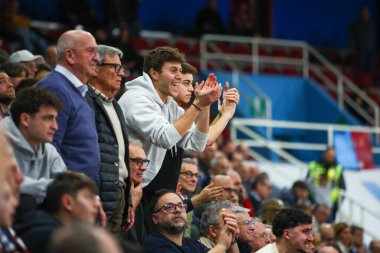 Real Sebastiani Rieti - Dole Basket Rimini - Stagione 2025-26 Campionato Italiano Pallacanestro - Vahşi Batı Serisi A2 Maschile - Normal sezon, Round 23 - Fotoğraf Alessio De Marco