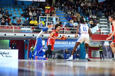 #2 Bechi Costantino (ITA) - Gemini Üstadı Real Sebastiani Rieti vs Gemini Üstat - Stagione 2025-26 Campionato Italiano Pallacanestro - Vahşi Batı Serie A2 Maschile - Normal Mevsim - Alessio De Marco