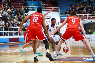#11 Darius Perry (ABD) - RSR Sebastiani Rieti, Real Sebastiani Rieti 'ye karşı Gemini Mestre - Stagione 2025-26 Campionato Italiano Pallacanestro - Vahşi Batı Serisi A2 Maschile - Normal sezon - Alessio De Marco