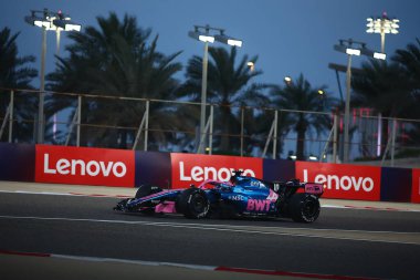 (10) Pierre Gasly (FRA) - BWT Alpine F1 Team - Alpine A526 - Mercedes, Bahreyn 'deki Bahreyn Uluslararası Pisti' nde düzenlenen 2026 FIA Formula 1 Dünya Şampiyonası 'nın ilk sezon öncesi resmi test oturumunda. Üç günlük test oturumu