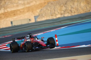 (16) Charles Leclerc (MON) - Scuderia Ferrari HP - Ferrari SF-26 - Ferrari, Bahreyn 'deki Bahreyn Uluslararası Pisti' nde düzenlenen 2026 FIA Formula 1 Dünya Şampiyonası 'nın ilk sezon öncesi resmi test oturumu sırasında Ferrari. Üç günlük test sonuçları.