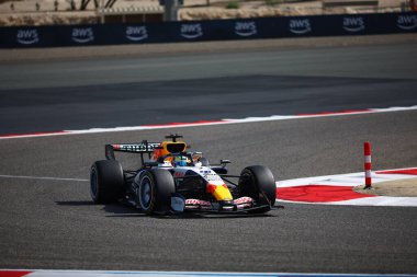 41, Bahreyn, Bahreyn 'deki Bahreyn Uluslararası Pisti' nde düzenlenen 2026 FIA Formula 1 Dünya Şampiyonası 'nın sezon öncesi ilk resmi test oturumu sırasında. 11-13 Şubat 2026 tarihleri arasındaki üç günlük test oturumu, yeni teknik düzenlemelerin başlangıcı oldu.